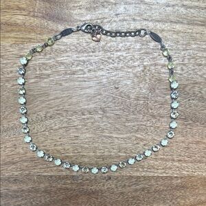 Elegant Sabika Yellow Crystal Necklace